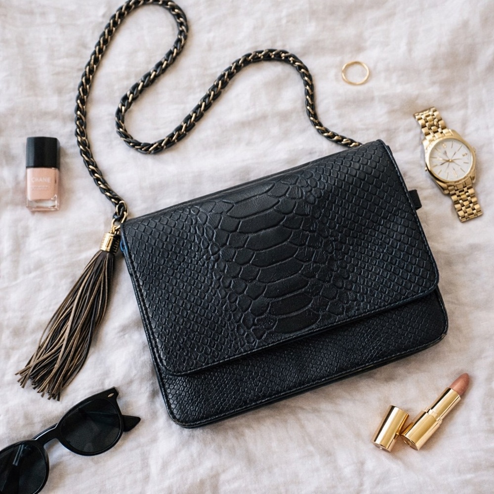 Aimee Kestenberg Black Crossbody Bag - Picture 4 of 8